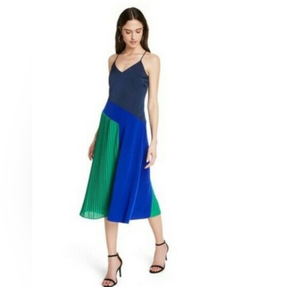 Cushine color block dress